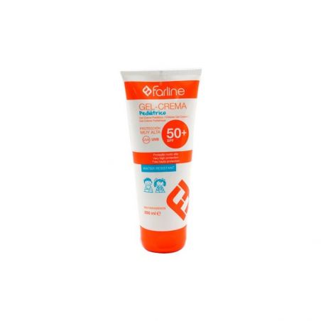 FARLINE GEL CREMA SOLAR SPF 50+ PEDIATRICA 1 ENVASE 200 ml