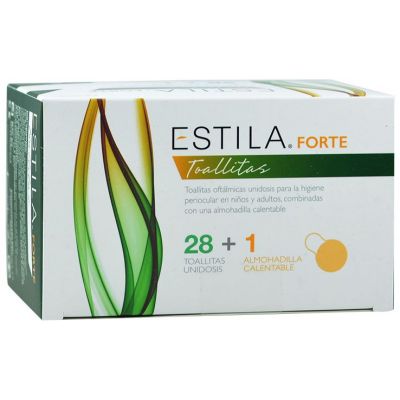 ESTILA FORTE TOALLITAS 28 TOALLITAS + 1 ALMOHADILLA