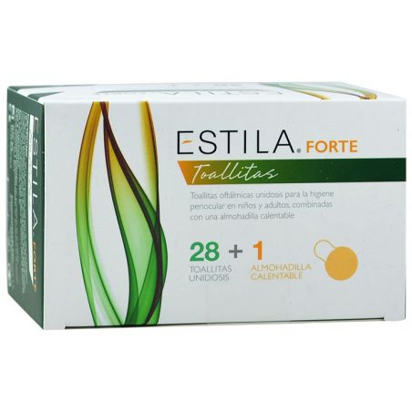 ESTILA FORTE TOALLITAS 28 TOALLITAS + 1 ALMOHADILLA