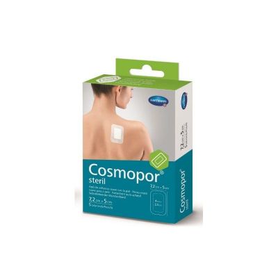COSMOPOR STERIL 7,2X5 CM 5 UN