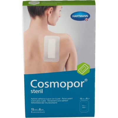 COSMOPOR STERIL 15X8 CM 5 UN