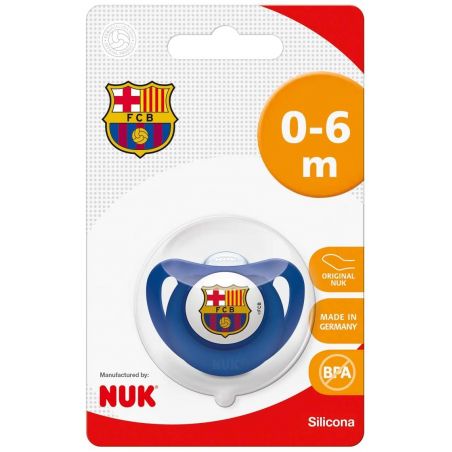 CHUPETE NUK FCB SILIC 0-6M