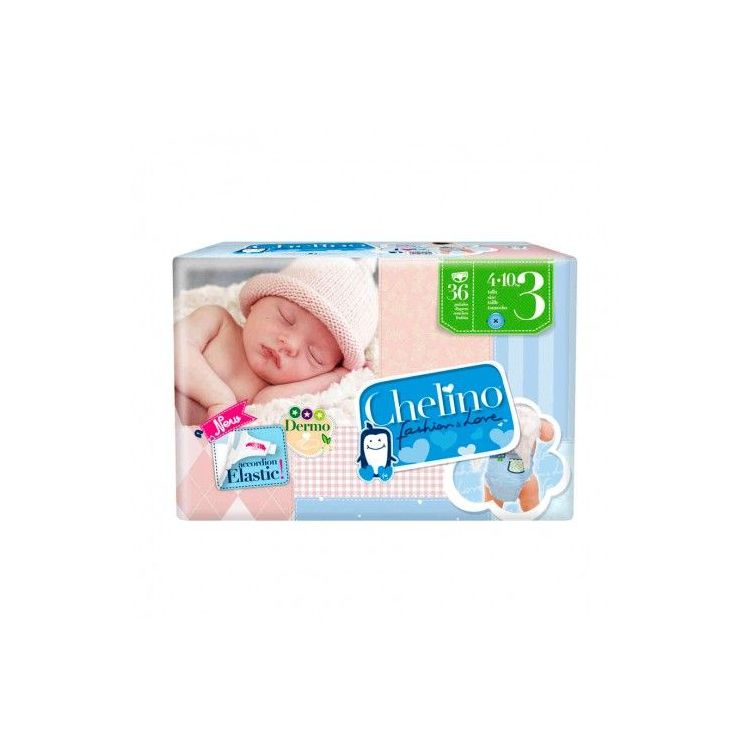 PAÑAL INFANTIL CHELINO TALLA 3 4 - 10 kg 36 PAÑALES