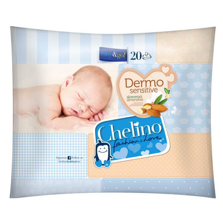 CHELINO TOALLITAS INF F&L 20UD