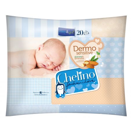 CHELINO TOALLITAS INF F&L 20UD