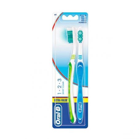 CEPILLO DENTAL ADULTO ORAL-B ADVANTAGE 1,2,3 40 MEDIO