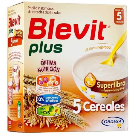 BLEVIT PLUS 5 CEREALES 600 G