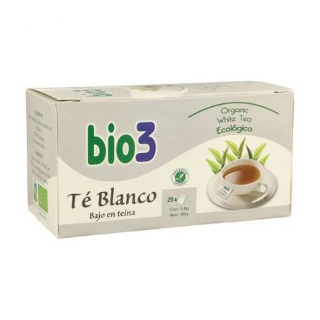 BIO 3 TE BLANCO ECO 25 BOLS