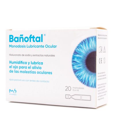 BAÑOFTAL 20 MONODOSIS 0,4 ML