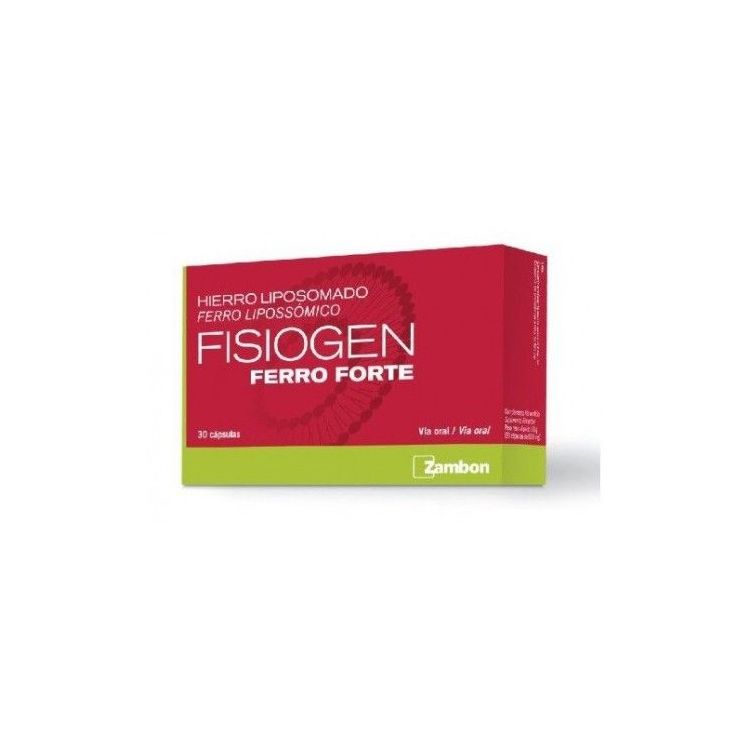 FISIOGEN FERRO FORTE 30 CAPSULAS