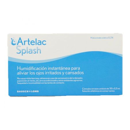 ARTELAC SPLASH EDO 30 X 0,5 ML