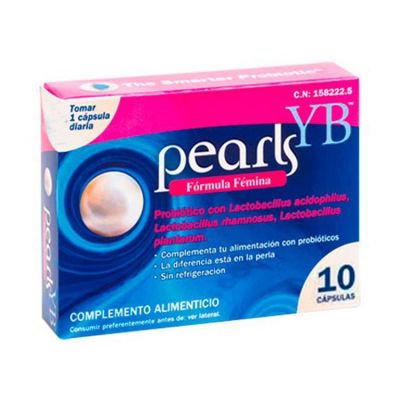 PEARLS YB CUIDADO INTIMO 10CAP