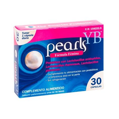 PEARLS YB CUIDADO INTIMO 30CAP