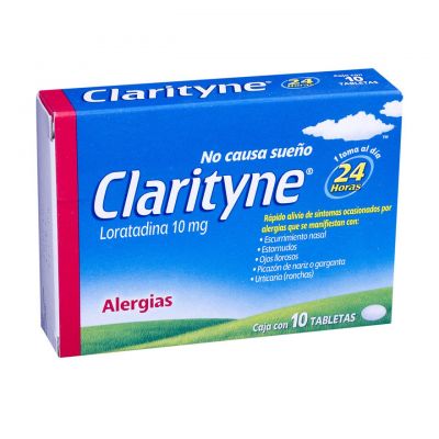 CLARITYNE 10 MG 10 COMPRIMIDOS