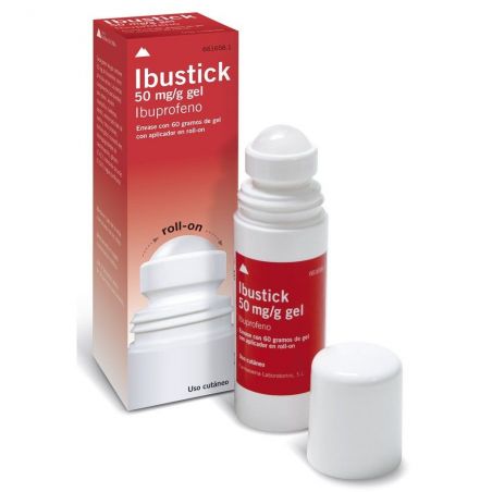 IBUSTICK 50 mg/g GEL CUTANEO 1 TUBO 60 g (CON ROLL-ON)