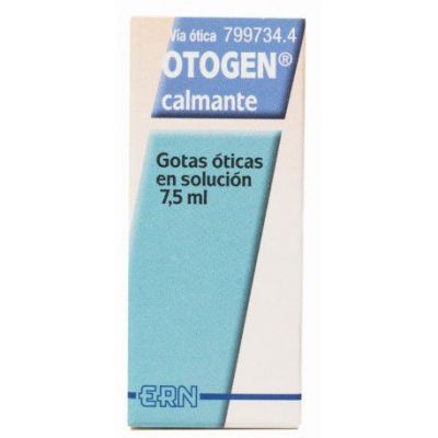 OTOGEN CALMANTE GOTAS OTICAS EN SOLUCION 1 FRASCO 7,5 ml
