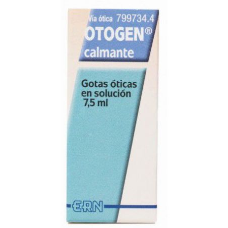 OTOGEN CALMANTE GOTAS OTICAS EN SOLUCION 1 FRASCO 7,5 ml