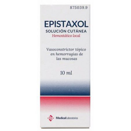 EPISTAXOL SOLUCION CUTANEA 1 FRASCO 10 ml