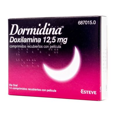 DORMIDINA 12,5 mg 14 COMPRIMIDOS RECUBIERTOS