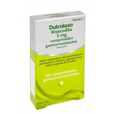 DULCOLAXO BISACODILO 5 mg 30 COMPRIMIDOS GASTRORRESISTENTES