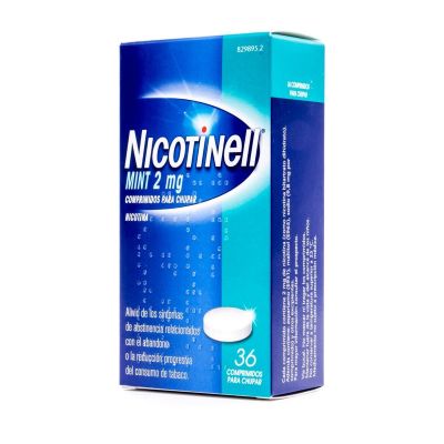 NICOTINELL MINT 2 mg 36 COMPRIMIDOS PARA CHUPAR