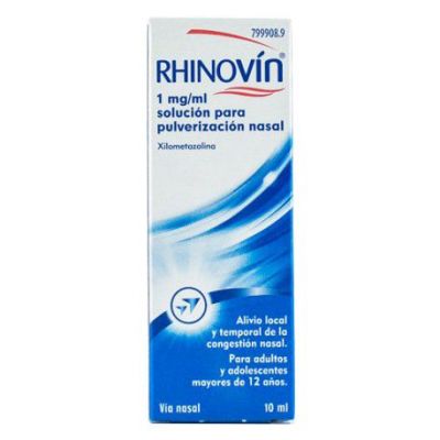 RHINOVIN 1 mg/ml SOLUCION PARA PULVERIZACION NASAL 1 FRASCO 10 ml