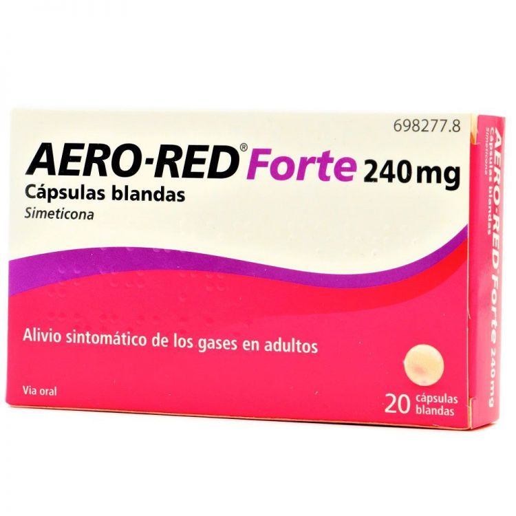 AERO RED FORTE 240 mg 20 CAPSULAS BLANDAS