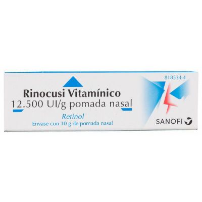 RINOCUSI VITAMINICO 12.500 UI/g POMADA NASAL 1 TUBO 10 g