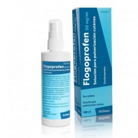 FLOGOPROFEN 50 mg/ml SOLUCION PARA PULVERIZACION CUTANEA 1 FRASCO 100 ml