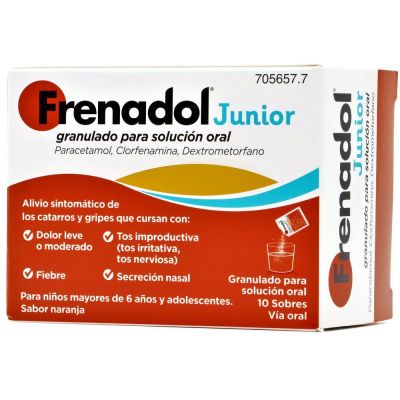 FRENADOL JUNIOR 10 SOBRES GRANULADO PARA SOLUCION ORAL