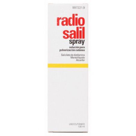 RADIO SALIL AEROSOL CUTANEO EN SOLUCION 1 ENVASE 130 ml