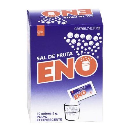 SAL DE FRUTA ENO 5 g 10 SOBRES POLVO EFERVESCENTE