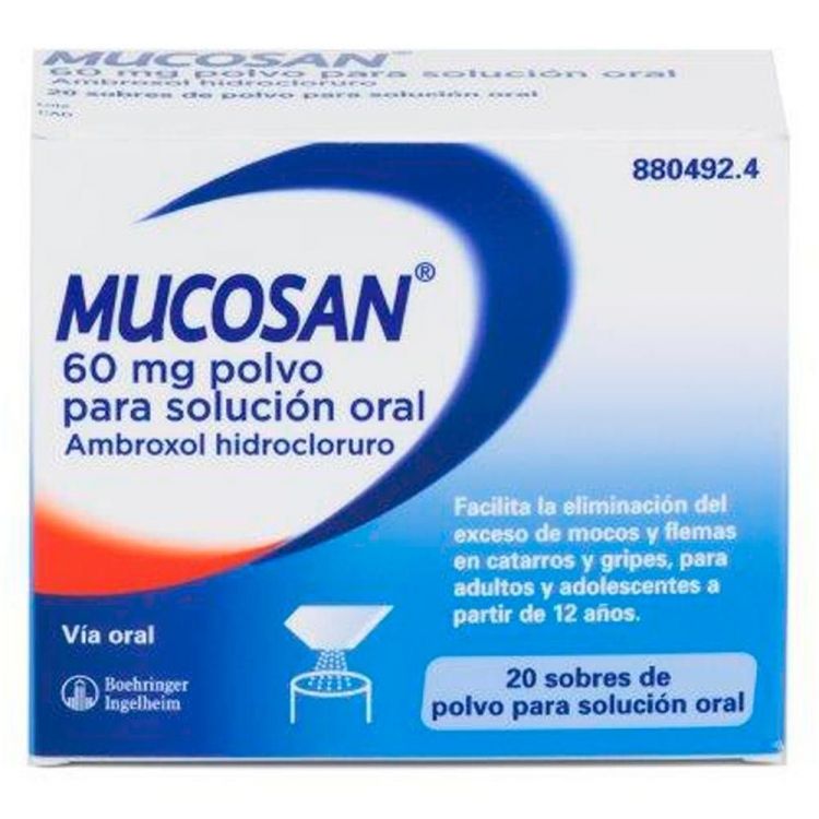 MUCOSAN 60 mg 20 SOBRES POLVO PARA SOLUCION ORAL