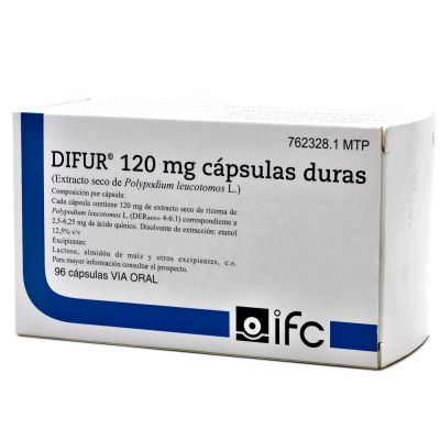 DIFUR 120 mg 96 CAPSULAS