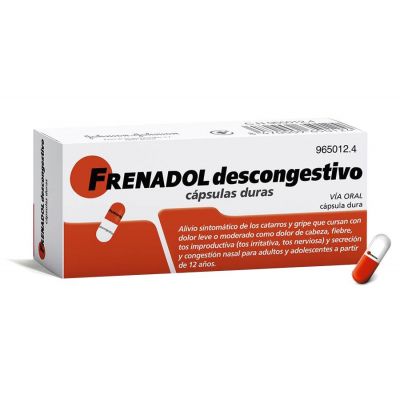 FRENADOL DESCONGESTIVO 16 CAPSULAS