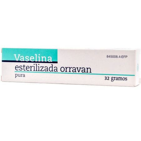 VASELINA ESTERILIZADA PURA ORRAVAN POMADA 1 TUBO 32 G