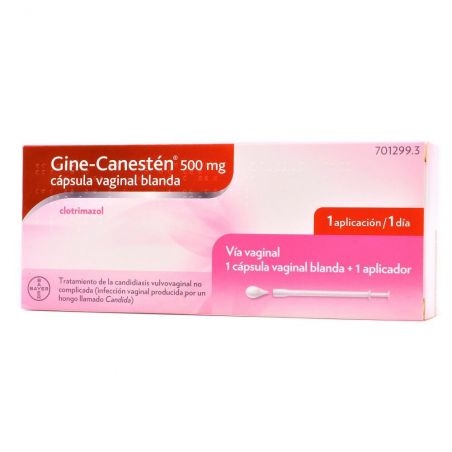 GINE-CANESTEN 100 mg/g CREMA VAGINAL 1 TUBO 5 g