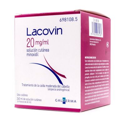 LACOVIN 20 mg/ml SOLUCION CUTANEA 1 FRASCO 60 ml