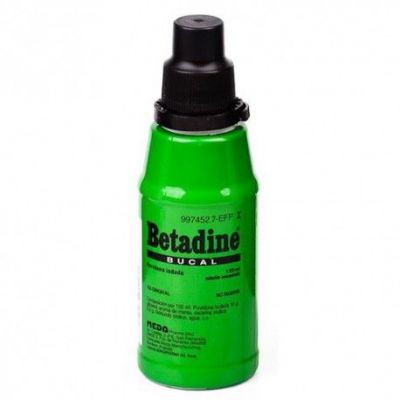 BETADINE BUCAL 10 MG/ML SOLUCION BUCAL PARA ENJUAGUE 1 FRASCO 200 ML