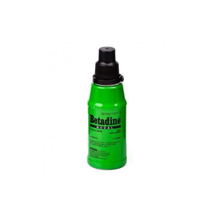 BETADINE BUCAL 10 MG/ML SOLUCION BUCAL PARA ENJUAGUE 1 FRASCO 200 ML