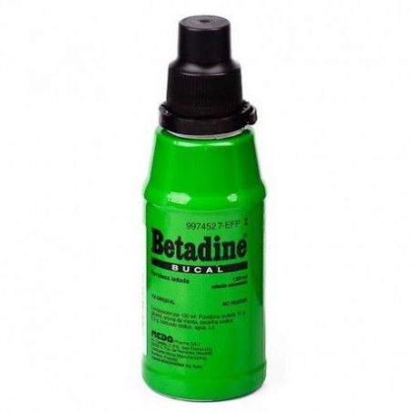 BETADINE BUCAL 10 MG/ML SOLUCION BUCAL PARA ENJUAGUE 1 FRASCO 200 ML