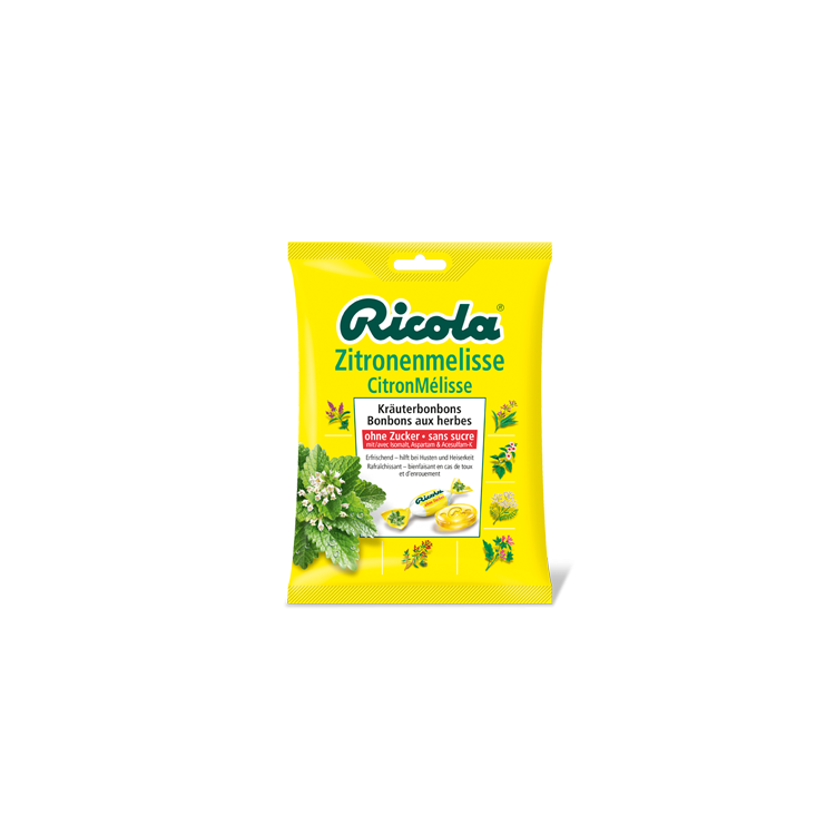 RICOLA LIMON MELI S/AZ 70GRBOL