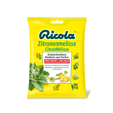 RICOLA LIMON MELI S/AZ 70GRBOL
