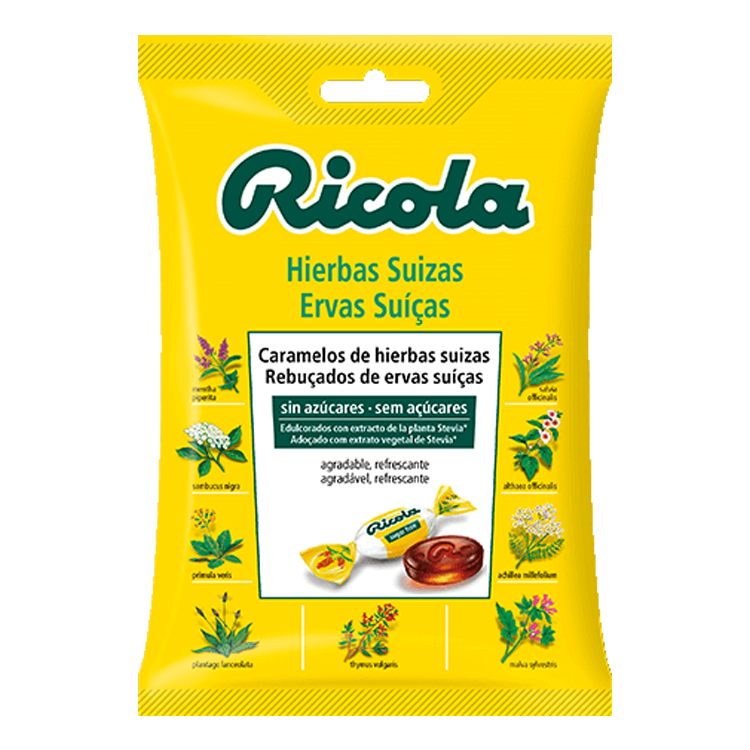 RICOLA HIERBAS S/AZ 70GR BOLSA