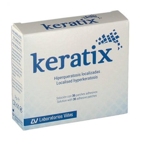KERATIX SOLUCION + PARCHES ADHESIVOS 1 FRASCO 3 g + 36 PARCHES + PINCEL