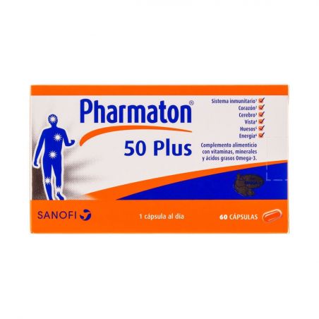 PHARMATON 50 PLUS 60 CAPS