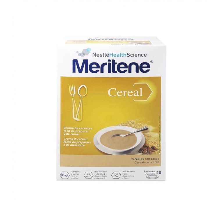 MERITENE  CEREAL CACAO 2X300GR