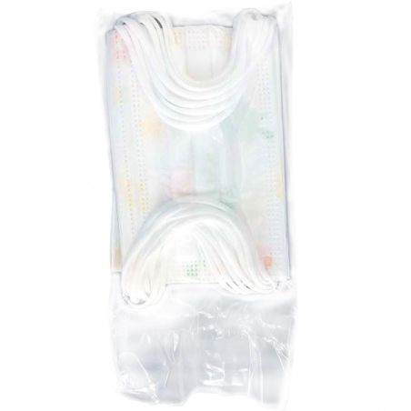 MASCARILLA QUIRURGICA INFANTIL FLOR 10U TIPO1