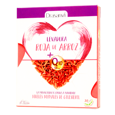 LEVADURA ROJA DE ARROZ + Q10 30 CAPS DRASANVI