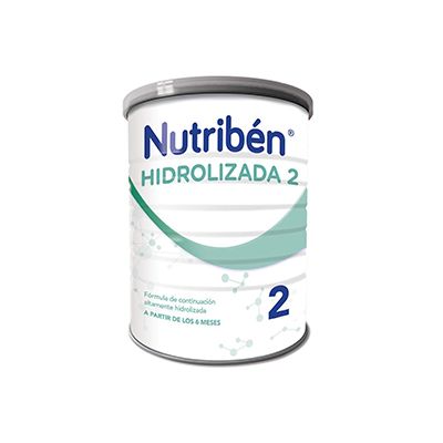 NUTRIBEN HIDROLIZADA 2 - 1 BOTE 400 g SABOR NEUTRO